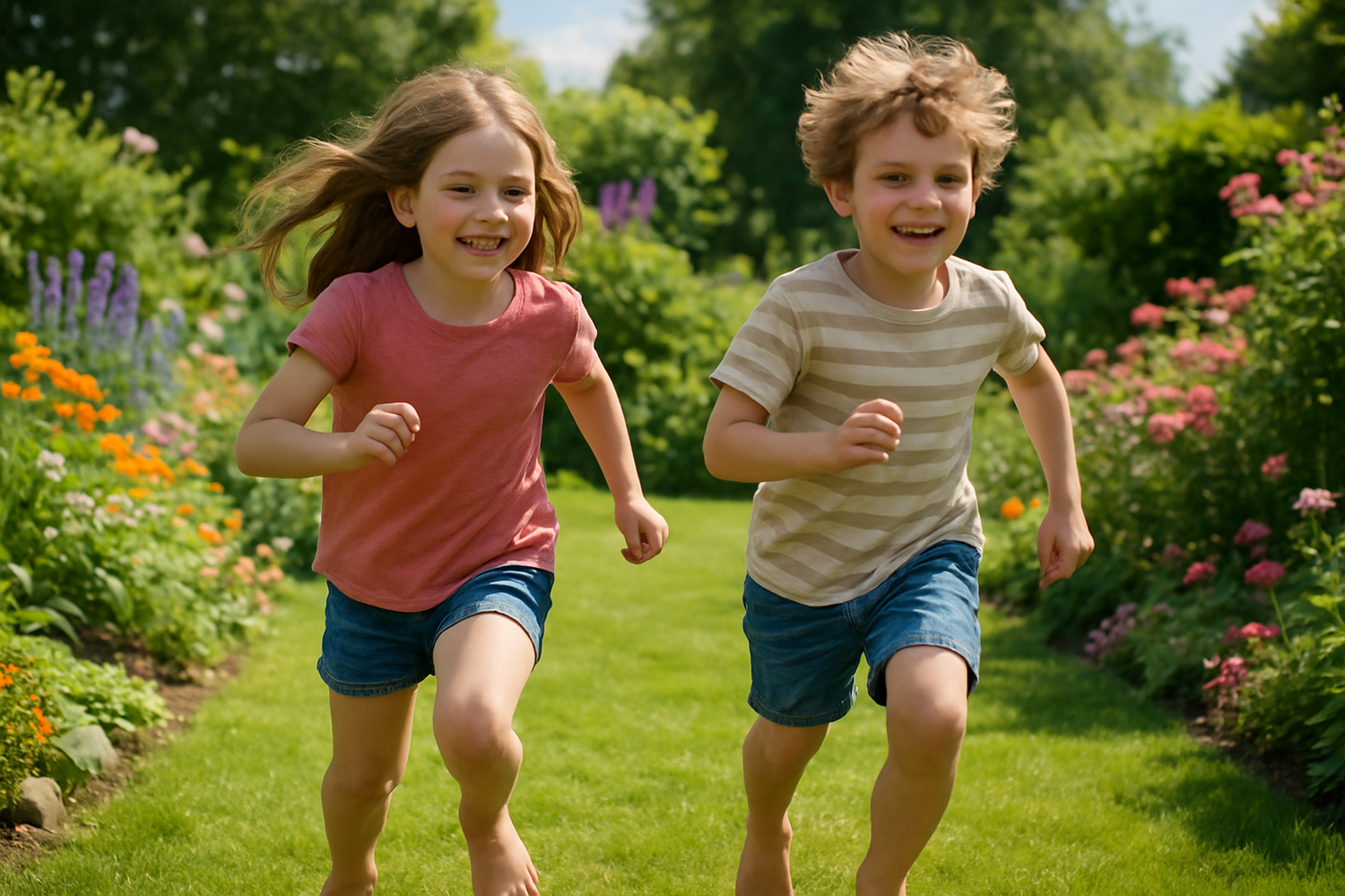 kids should be running