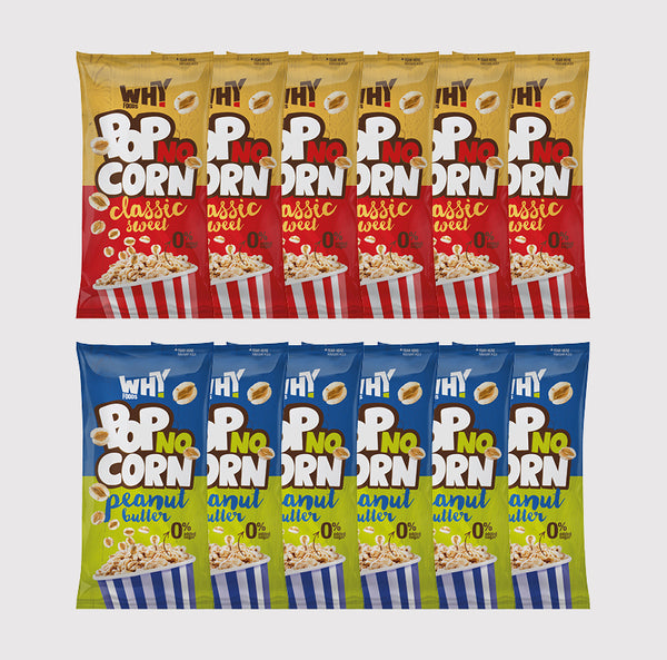 Pack 12 uni. Pop no Corn - Mix Sabores